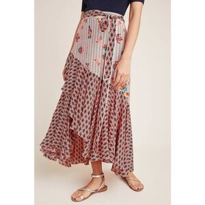 NWOT Anthropologie Bhanuni By Jyoti Casablanca Maxi Skirt